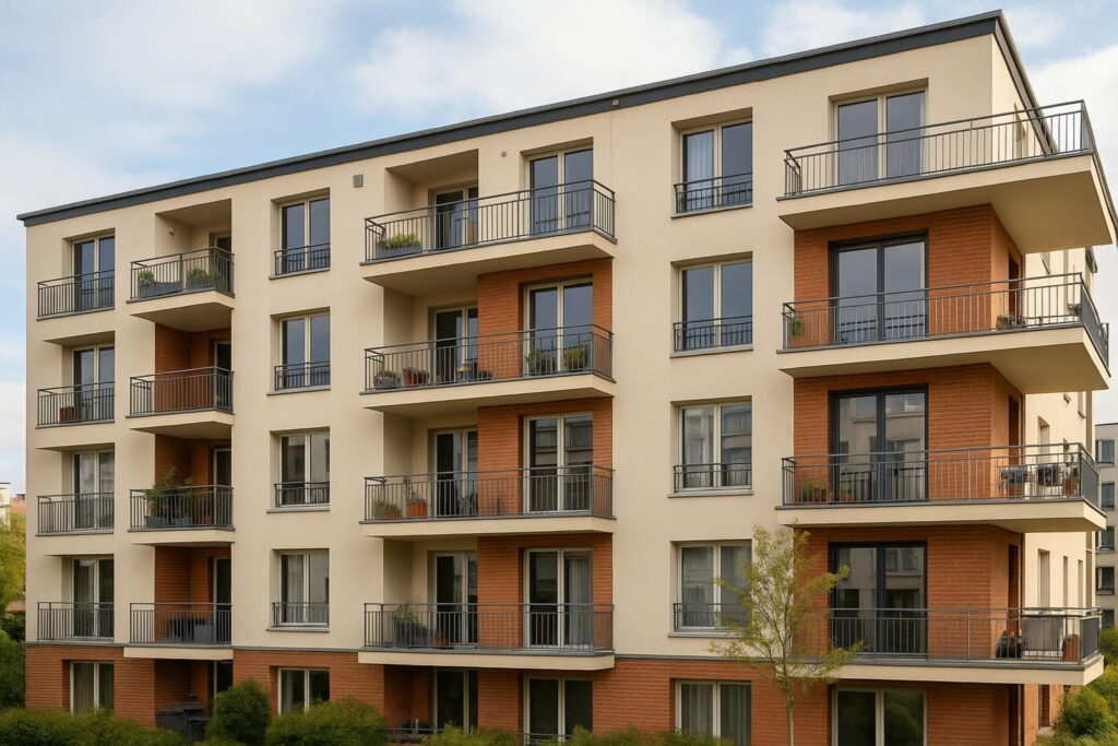 Immeuble résidentiel collectif faisant l’objet d’un diagnostic technique global (DTG)